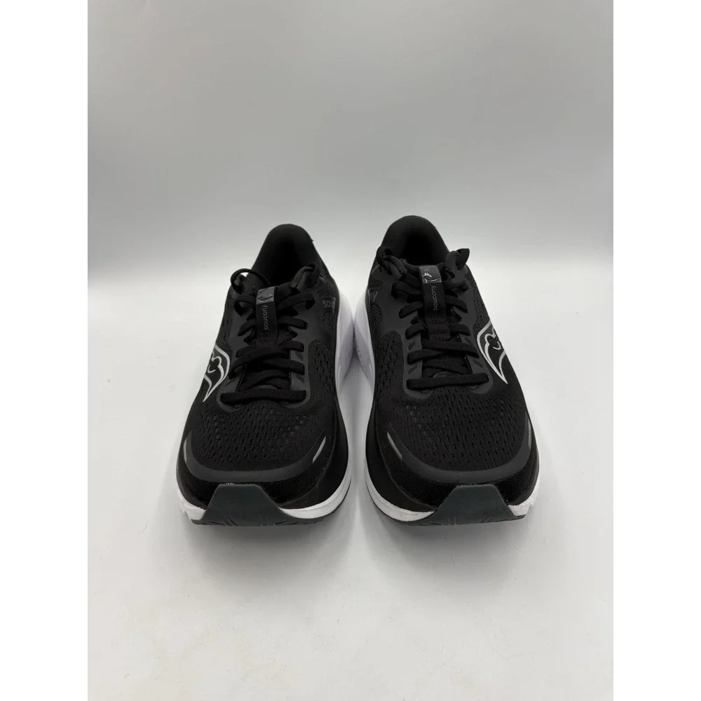 Saucony Guide 18 Womens Black White Athletic Running Sneakers Shoes Size 7.5